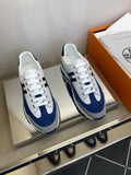 Hermès Men's Low-Top Panel Sneakers